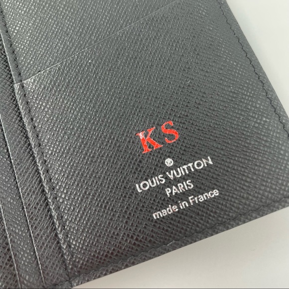 LOUIS VUITTON Damier Graphite Portefeuille Brazza Long Wallet - Picture 5 of 9